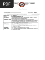 mODULE # 2. Indl Air Cond'ng .Midterms