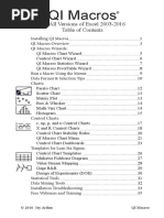 QI Macros User Guide 2016 PDF