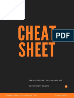 Cheat Sheet: Pauline Healey
