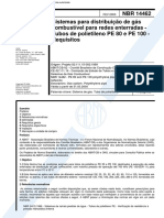 14462-Sistemas Para Distribuicao de Gas Combustivel Para Redes Enterradas Tubos Polietileno (Requisitos).pdf