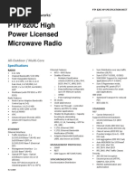 PTP 820 C-HP Datasheet