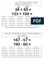 Rounding and Compensating With Addition Problems