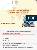 Gestion de Transporte y Distribucion Fisica 15s PDF