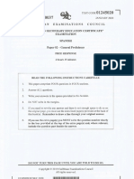 Spanish Jan 2020 P2 PDF