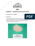 Azomite Especificacion Producto Esp