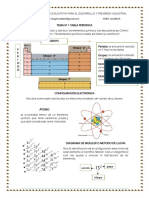 Tema 1 Quimica (Configuración Electronica) PDF