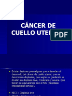 Cancer de Cervix y Estomago1