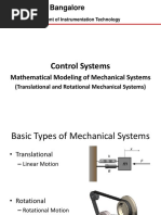 Lect 3 Transfer Function of Mechanical Systems