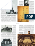 Eisenbau Brücken Bahnhof Eiffelturm Säulen 3 Originale Tafeln von 1892 Txz &Text 
