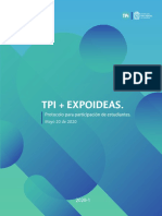 Protocolo para Participación Estudiantes Tpi+expoideas
