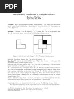 Mathematical Foundations of Computer Science Lecture Outline