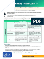 Digital Contact Tracing Tools For COVID-19: Primary Purpose