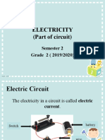 Electricity (Part of Circuit) : Semester 2 Grade 2 (2019/2020)