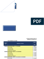 Listas de Precios Representaciones Continental AGOSTO 2020