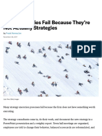 Many Strategies Fail Because They're Not Actually Strategies PDF