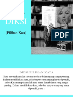 Bab 3. Diksi - Pilihan Kata PDF