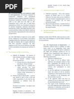 A. Scope & Nature of Employee's Right Constitutional Statutory Basis: C. Purpose of Exercise of Right: Two-Fold