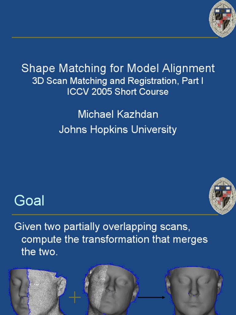 3D Scan Matching Techniques | PDF | Shape | Invariant (Mathematics)