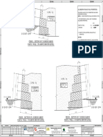 Gabion Fascia Wall Ht. 3-5 M Drawing