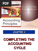 Ch04 - COMPLETING THE ACCOUNTING CYCLE