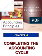 Ch04 - COMPLETING THE ACCOUNTING CYCLE