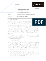 OPINIÓN OSCE 020-13 - PRE - MUN DIST PARARIN - Contratos de Arrendamiento Financiero