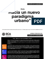 Síntesis - Ciclo Sca - Hacia Un Nuevo Paradigma Urbano - Mayo/agosto 2020