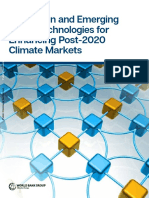 For Enhancing Post-2020 Climate Markets: Blockchain and Emerging Digital Technologies