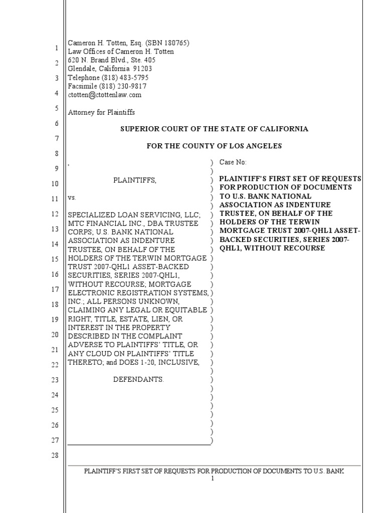 California Discovery US Bank PDF Fee Debits And Credits