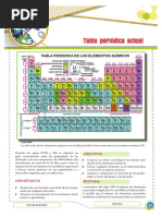Tabla Periodica A4 Actualizada | PDF | Metales de transición | Tabla ...