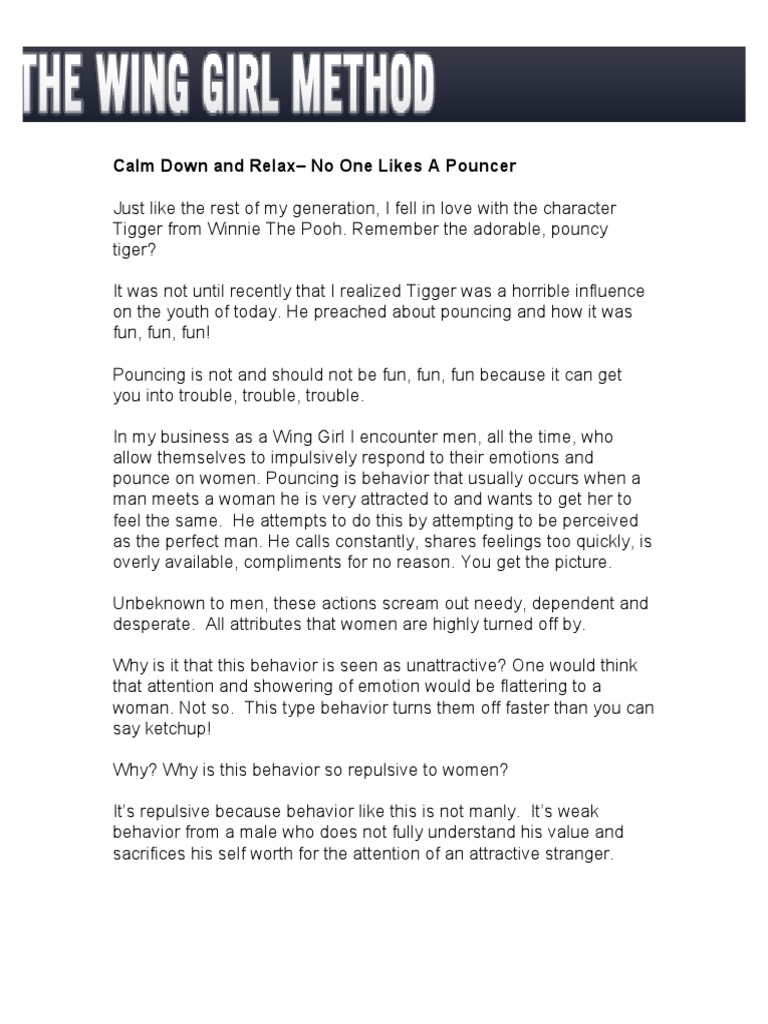 How To Court A Woman PDF Action (Philosophy) Social Psychology