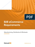 Slatwall - ECommerce Requirements Guide For B2B