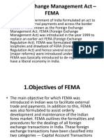 Foreign Exchange Management Act - FEMA PDF
