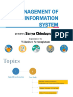 Management of Information