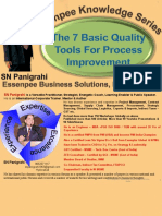 #The 7 Basic Quality Tools For Process Improvement - By SN Panigrahi,