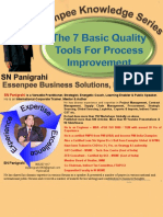 #The 7 Basic Quality Tools For Process Improvement - by SN Panigrahi