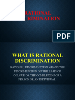 Rational Discrimination