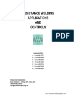 Resistance Welding Applications and Controls