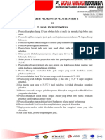 TATA TERTIB PELAKSANAAN PELATIHAN TKBT II - Klasikal PDF