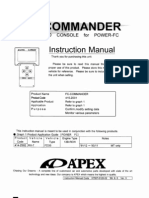 Apexi Powerfc Commander Manual