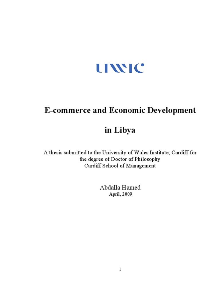 phd thesis commerce