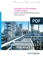 SpectraSensors TDL Analyzers in Refineries