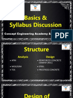 Syllabus Discussion Desgin of Steel Structure