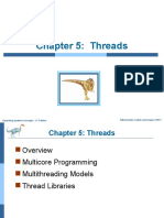 Chapter 5: Threads: Silberschatz, Galvin and Gagne ©2013 Operating System Concepts - 9 Edition