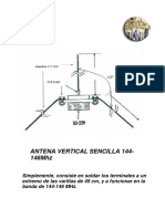 Antena 144-146 Cuarto de Onda PDF