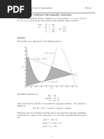 Solutions 9: Demo 1: KKT Conditions With Inequality Constraints