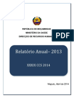 Relatorio Anual DRH 2013 PDF