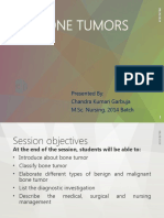 Bone Tumors: Presented By: Chandra Kumari Garbuja M.Sc. Nursing, 2014 Batch