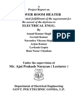 Blower Room Heater Project Report