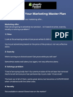 6.1 Developing Your Marketing Master Plan 2